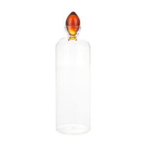 Balvi Gourami Balık Kapaklı 1100 ml Borosilikat Cam Şişe