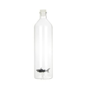 Balvi Atlantis Shark Köpek Balığı Detaylı 1200 ml Borosilikat Cam Şişe