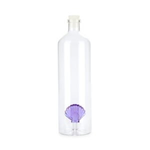 Balvi Atlantis Shell Deniz Kabuğu Detaylı 1200 ml Borosilikat Cam Şişe