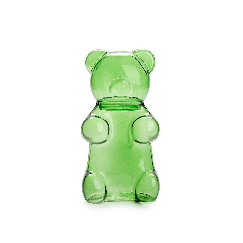 Balvi Yummy Bear Ayıcık Formlu 250 ml Cam Şekerlik, Yeşil - Görsel 6