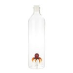 Balvi Atlantis Octopus Ahtapot Detaylı 1200 ml Borosilikat Cam Şişe