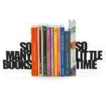 Balvi So Many Books So Little Time Yazılı Metal Kitap Tutucu