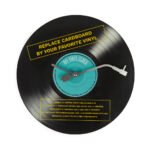 Balvi Soundtracks Kendi Plaklarınızla Kullanılabilen DIY Duvar Saati Seti