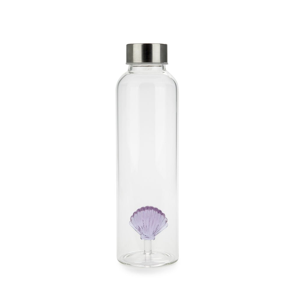 Balvi Atlantis Shell Deniz Kabuğu Detaylı 500 ml Borosilikat Cam Matara