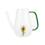 Balvi Botanical Sunflower Ayçiçeği Detaylı 1000 ml Borosilikat Cam Sulama Kabı