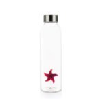 Balvi Atlantis Starfish Deniz Yıldızı Detaylı 500 ml Borosilikat Cam Matara