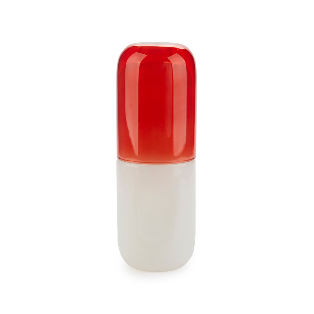 Balvi Water Pill Hap Tasarımlı 550 ml Cam Şişe ve Bardak Seti