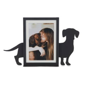 Balvi Teckel Dachshund Köpek Figürlü Metal Dikey Fotoğraf Çerçevesi