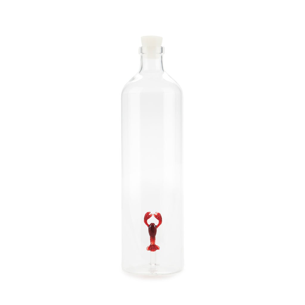 Balvi Atlantis Lobster Istakoz Detaylı 1200 ml Borosilikat Cam Şişe